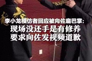 向佐扇李小龙模仿者耳光事件持续发酵